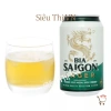 Bia Hà Nội Sài Gòn Lager 1 lon - Vị tươi mát, giảm giá 20% chỉ 18.300đ