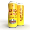 Bia Hơi Hà Nội Lon 500ml - Giá chỉ 35.000đ, giảm mạnh so với 42.000đ
