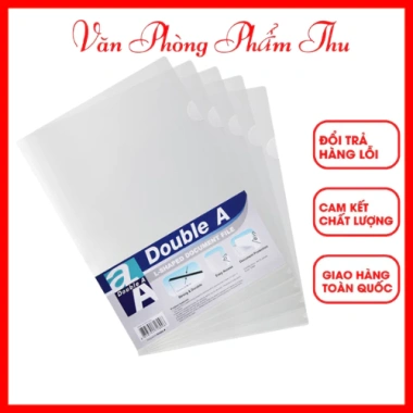 Bìa Lá A4 Double A dày 1.8mm - Xấp 12 cái Giá ưu đãi 32.000₫ (giá gốc 41.280₫)