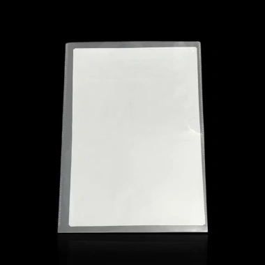 Bìa Lá A4 Ép 3 Góc Cạnh, Dính 3 Đầu Nhựa PP Trong Suốt - Đựng Tài Liệu Lưu Trữ