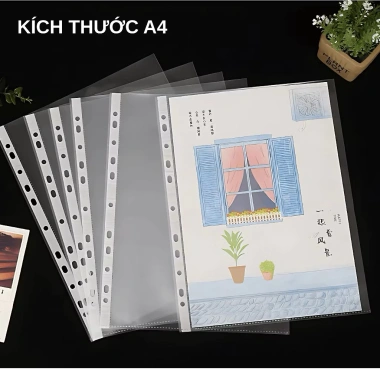 Bìa lá lỗ A4 Plus dày 0.7mm - Đậm chắc, bền bì, giảm giá 23% chỉ 50.000đ