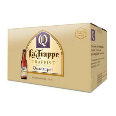 Bia La Trappe Trappist Quadrupel 10% Hà Lan Thùng 24 chai 330ml, Giá 3,8 triệu