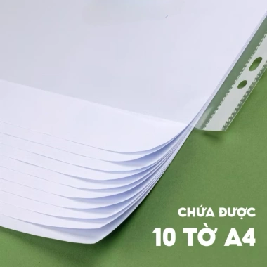 Bìa Lỗ A4 400-600G Đục Lỗ Đa Dụng - Giá ưu đãi 57.000 VND (Giá gốc 72.960 VND) 3 Bìa Lỗ A4 400-600G Đục Lỗ Đa Dụng - Giá ưu đãi 57.000 VND (Giá gốc 72.960 VND) 3