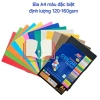 Bìa màu A4 100 tờ đặc biệt làm thiệp, trộn màu Pgrand - Giá chỉ 78.000 VND