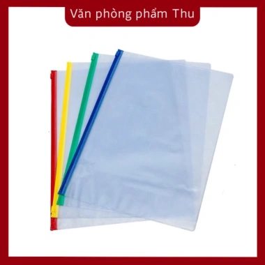 Bìa nhựa hồ sơ zip kéo miệng A4 - Độ bền cao, bảo vệ tài liệu, giá chỉ 21.000đ 2 Bìa nhựa hồ sơ zip kéo miệng A4 - Độ bền cao, bảo vệ tài liệu, giá chỉ 21.000đ 2