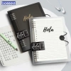 Bìa Sổ Còng A5 Hola Nhựa Trong Suốt - Thiết Kế Khuyết, Sắt Bền, Phù Hợp Planner & Bullet Journal - Giá 35.000 VND