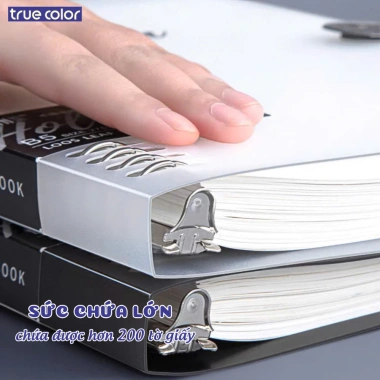 Bìa Sổ Còng A5 Hola Nhựa Trong Suốt - Thiết Kế Khuyết, Sắt Bền, Phù Hợp Planner & Bullet Journal - Giá 35.000 VND 9 Bìa Sổ Còng A5 Hola Nhựa Trong Suốt - Thiết Kế Khuyết, Sắt Bền, Phù Hợp Planner & Bullet Journal - Giá 35.000 VND 9