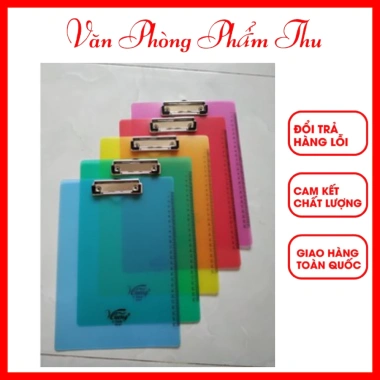 Bìa Trình Ký Nhựa A4 Đủ Màu Dẻo, Kẹp Tài Liệu Bill Hóa Đơn - 1 Chiếc Giá 30.000₫