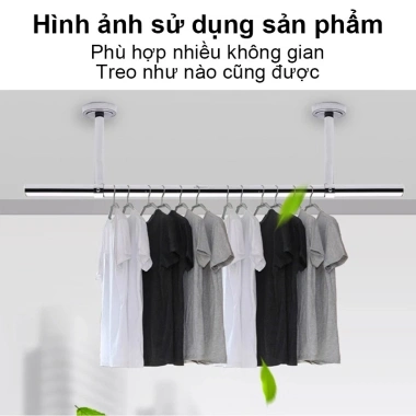 BIBOOS Giá Treo Quần Áo Ngoài Trời Inox Chất Lượng Cao Móc Treo Ban Công 145.000 VND