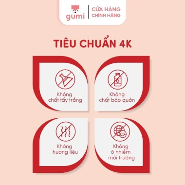 Bịch 10 gói khăn giấy Gumi 4 lớp mềm dai, bỏ túi cao cấp - Giá chỉ 36.000₫