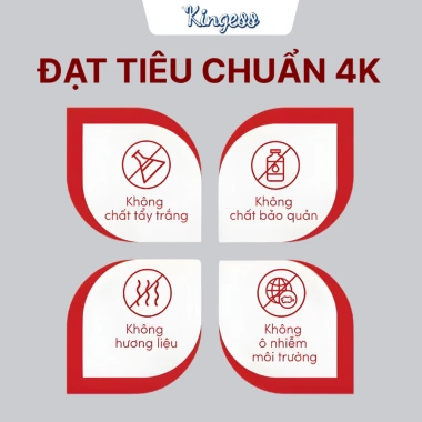 Bịch 10 gói khăn giấy mini Kingess 8 tờ/pk - Giấy bỏ túi cao cấp, dai đanh, mềm mịn, chỉ 30.000₫ 3 Bịch 10 gói khăn giấy mini Kingess 8 tờ/pk - Giấy bỏ túi cao cấp, dai đanh, mềm mịn, chỉ 30.000₫ 3