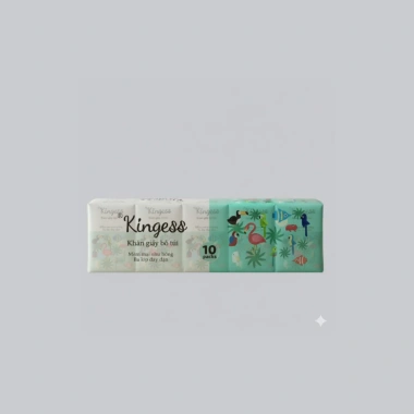 Bịch 10 gói khăn giấy mini Kingess 8 tờ/pk - Giấy bỏ túi cao cấp, dai đanh, mềm mịn, chỉ 30.000₫ 9 Bịch 10 gói khăn giấy mini Kingess 8 tờ/pk - Giấy bỏ túi cao cấp, dai đanh, mềm mịn, chỉ 30.000₫ 9