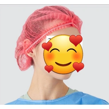 Bịch 100 mũ y tế đa dạng màu lá, mũ trùm tóc, mũ con sâu chỉ 43.200đ siêu rẻ 6