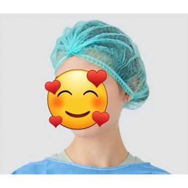 Bịch 100 mũ y tế đa dạng màu lá, mũ trùm tóc, mũ con sâu chỉ 43.200đ siêu rẻ 7