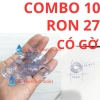 Bịch 10/5,2 Ron trắng chân vòi sen, đông hồ nước Ron 27 D25mm lỗ trong 14-15mm - Giá chỉ 10.700đ 12
