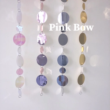 Bịch 5 Dây Treo Rèm Lấp Lánh 1m Độ Rộng 3-5cm Đa Màu Giá Ưu Đãi 100k 2