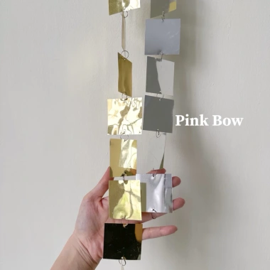 Bịch 5 Dây Treo Rèm Lấp Lánh 1m Độ Rộng 3-5cm Đa Màu Giá Ưu Đãi 100k 4