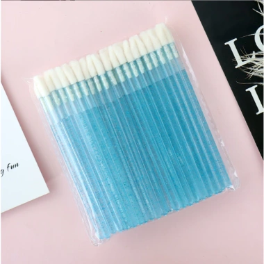 Bịch 50 cái Tăm bông chà mực kim tuyến, đầu lông mịn thấm hút, cọ son môi và dưỡng môi chỉ 17.000đ 2 Bịch 50 cái Tăm bông chà mực kim tuyến, đầu lông mịn thấm hút, cọ son môi và dưỡng môi chỉ 17.000đ 2