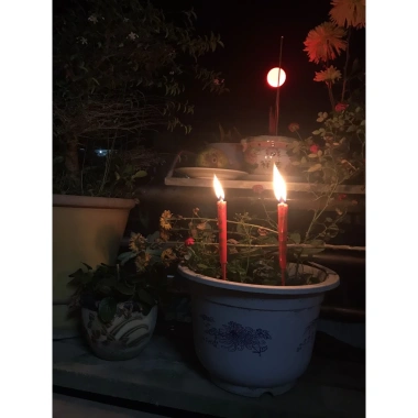 Bịch 50 cặp Đèn cầy gió Tiểu Trung Đại - Nến thắp ngoài trời, Giá ưu đãi 120k