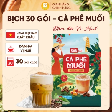 Bịch 50 gói Cà Phê Mix 6 vị Thơm Ngon Tiết kiệm phù hợp mọi nhà thương hiệu Bản F&B giá 73.423₫ 10