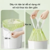 Bịch 50 Túi Đựng Rác Dây Rút Ngải Cứu JYoohome Đuổi Muỗi Khử Mùi Tiện Lợi 22k 2