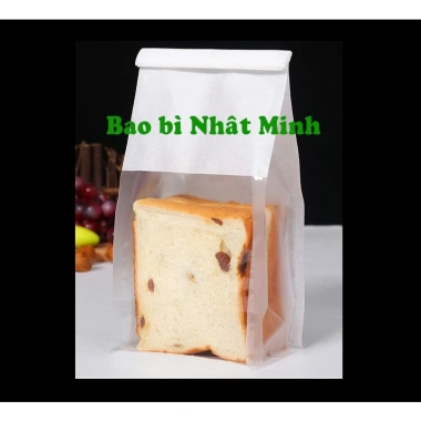 Bịch 50 túi giấy cuộn kẽm đựng bánh kẹo, bánh mỳ màu trắng - Giá chỉ 65.360₫ 4