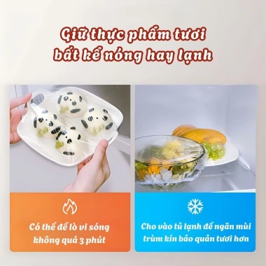 Bịch 500 Màng Bọc Thực Phẩm Co Giãn PE An Toàn và Móc Treo Tường - Giá 49.000 3 Bịch 500 Màng Bọc Thực Phẩm Co Giãn PE An Toàn và Móc Treo Tường - Giá 49.000 3