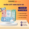 Bịch 64 Khăn Giấy Ướt Mini Bỏ Túi HANAMO Khăn Ướt Đa Năng Du Lịch Cho Trẻ Em Giá 15.998₫