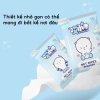 Bịch 64 Khăn Giấy Ướt Mini Bỏ Túi – Khăn ướt đa năng, không mùi, an toàn cho bé 3