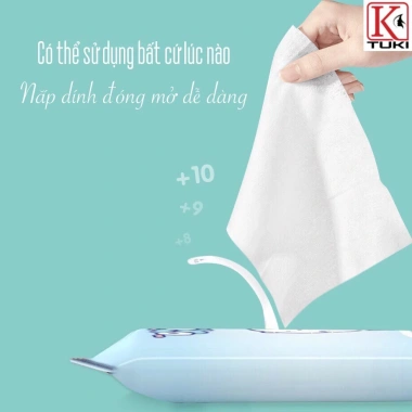 Bịch 64 khăn ướt mini bỏ túi siêu dễ thương tiện dụng an toàn giá ưu đãi 19.500 VND 8