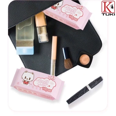 Bịch 64 khăn ướt mini bỏ túi siêu dễ thương tiện dụng an toàn giá ưu đãi 19.500 VND 9