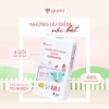 Bịch 8 gói Khăn giấy ướt Gumi Mini bỏ túi tiện lợi 8 Tờ/Gói giá chỉ 32.340 VND 3