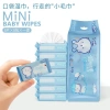 Bịch 8 Gói Khăn Giấy Ướt Mini Dễ Thương, Bỏ Túi Đi Du Lịch, Đi Ra Ngoài - Tiện Lợi 15.999 VND 8