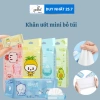 Bịch 8 gói khăn ướt mini bỏ túi họa tiết đáng yêu, du lịch nhỏ gọn, chỉ 46.000 đồng 2