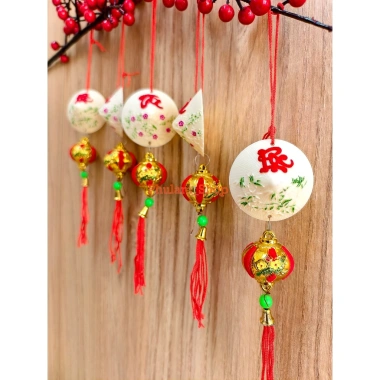 Bịch dây treo Tết 5-6-10 dây mẫu Lụ TQ - Trang trí Tết đa dạng, giá chỉ 22.000
