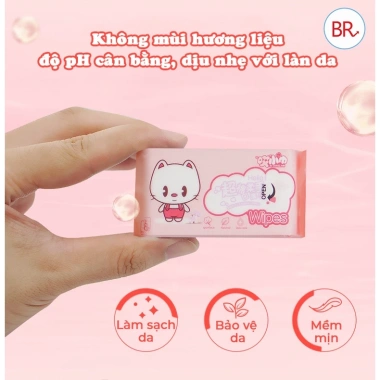 Bịch Khăn Giấy Ướt Mini 8 Gói 64 Tờ Dễ Thương, Bỏ Túi Đa Năng Du Lịch - 10.000 VND 5 Bịch Khăn Giấy Ướt Mini 8 Gói 64 Tờ Dễ Thương, Bỏ Túi Đa Năng Du Lịch - 10.000 VND 5