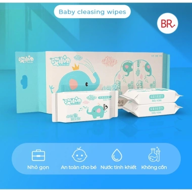Bịch Khăn Giấy Ướt Mini 8 Gói 64 Tờ Dễ Thương, Bỏ Túi Đa Năng Du Lịch - 10.000 VND 7 Bịch Khăn Giấy Ướt Mini 8 Gói 64 Tờ Dễ Thương, Bỏ Túi Đa Năng Du Lịch - 10.000 VND 7