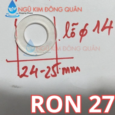 Bịch ron 27 10 cái + combo 5-10-20, đệm chân củ sen NL giảm 22% chỉ 12.840₫ 2