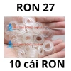 Bịch ron 27 10 cái + combo 5-10-20, đệm chân củ sen NL giảm 22% chỉ 12.840₫ 8