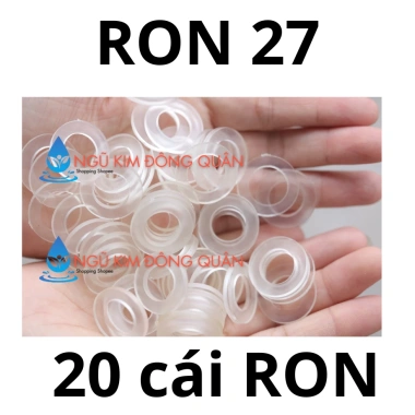 Bịch ron 27 10 cái + combo 5-10-20, đệm chân củ sen NL giảm 22% chỉ 12.840₫ 9