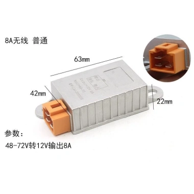 Biến áp Buck DC12V cho xe điện, chuyển 48-96V lên 8-30A, chỉ 177.498 VND