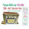 Biến áp đối xứng hạ áp 15V/0V/15V 3A AC 220V ra 15V linh kiện QUỲNH DIỄN