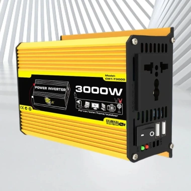 Biến áp xe hơi USB kép DC 12V sang AC 110/220V - Biến tần ô tô, giá 454.545₫