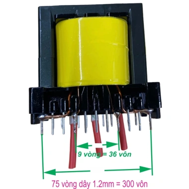 Biến áp xung EE5.520 cho máy 18 FET IGBT - Nguồn nước, Quỳnh Diễn, Giá 257k