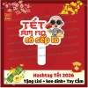 Biển bảng Hashtag Năm Mới 2.026 - Chụp ảnh Tết, Tất Niên, Tặng Lì Xì, Giá 5.000₫ 9