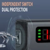 Biến tần ô tô 2.000W DC 12V/24V sang AC 220V - 4 cổng USB Giá chỉ 270k