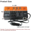 Biến tần ô tô đa chức năng DC 12V/24V lên 220V, bảo vệ đa năng, công suất cực đại, chỉ 210.000₫ 4