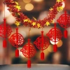 Biểu Ngữ Tết Nguyên Đán 2.025 Nhân Vật Trung Quốc Trang Trí Rèm Cửa, Văn Phòng, Tivi 4