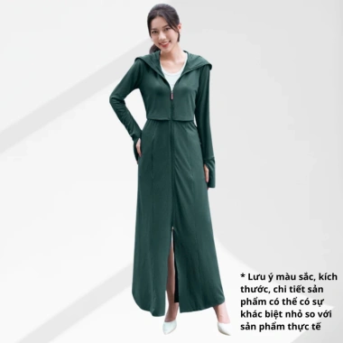 [BIG SIZE] Áo Choàng Chống Nắng Nữ 2 Lớp SUNNYCHIC Dài Thông Hơi Thoáng Mát - 142.5k 6