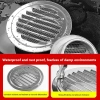 Bighsm Lưới tản nhiệt không khí tròn thép không gỉ 70-150mm - Bảo vệ côn trùng, thông gió SKK, chỉ 40.600 VND 2
